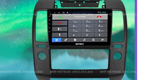 Màn hình DVD Android xe Nissan Navara 2010 - 2015 | Gotech GT8 